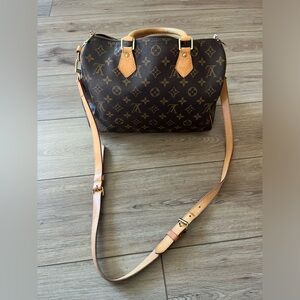 Authentic Louis Vuitton Speedy Bandouliere 30